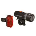 Комплект фонарей STG перед. TL5402C (200 люм. бел. Usb 500 mAH.) зад.  TL5402 ( 3 красн. Диод. 0,5 в