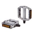 Педали STG FP-969, платформа, ось 9/16", насып. Подшип. Серебристые