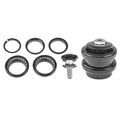 Детали рулевой колонки KL-B219 Kenli 1-1/8" безрезьбовая чёрная (BMX)