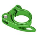 Зажим подседельной трубы BLF-Z1 31,8 мм эксцентрик алюминиевый зелёный