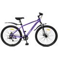 Велосипед AVENGER 27.5" A271D фиолетовый/белый (2025), Размер рамы (дюймы): 17