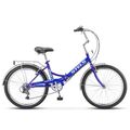 Велосипед STELS 24" Pilot 750 синий (2024), Размер рамы (дюймы): 16