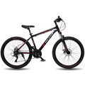 Велосипед SHUSTER 26" RX357 черный (2024), Размер рамы (дюймы): 17