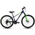 Велосипед REBEL RISE 27.5" Ultra R7 MD синий/зеленый (2025), Размер рамы (дюймы): 14