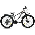 Велосипед CRUZER 24" Leonardo MD серый (2024), Размер рамы (дюймы): 12