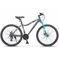 Велосипед STELS 26" Miss 6100 MD V030 синий/серый (2023), Размер рамы (дюймы): 15