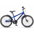 Велосипед STELS 20" Pilot 200 Gent Z010 синий (2023), Размер рамы (дюймы): ~10.5
