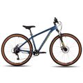 Велосипед FOXX 27.5" Meridian синий (2025), Размер рамы (дюймы): 16