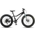 Велосипед TIMETRY 24" TT217 черный (2024), Размер рамы (дюймы): 13.5