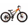 Велосипед LTBIKE 22" Skill MD черный/оранжевый (2025), Размер рамы (дюймы): 11