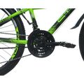 Велосипед STELS 24" Navigator 410 MD 21-sp V010 черный/зеленый (2020), Размер рамы (дюймы): 12, изображение 4