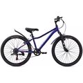 Велосипед RUSH HOUR 24" 400 V-brake ST фиолетовый (2024), Размер рамы (дюймы): 13