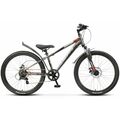 Велосипед STELS 24" Turbo 400 MD Z010 серый/красный (2025), Размер рамы (дюймы): 12
