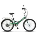 Велосипед STELS 24" Pilot 750 зелёный Z010 (2020), Размер рамы (дюймы): 16