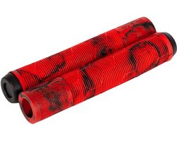 Грипсы STG SZ-058H, 165 мм, красный с черным