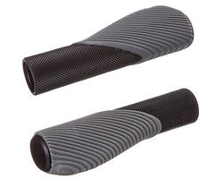 Грипсы STG  HL-G303-1, 135 мм, черные-серые,комфортные.
