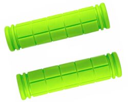 Грипсы резиновые зеленые, длина 125 мм, инд. упаковка Vinca Sport