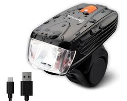 Велофонарь на руль Briviga USB 400. Легкий компактный влагозащищенный корпус, светодиод Samsung, 400