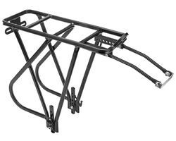 Багажник 24"-28" BLF-H16 регулируемый алюминиевый чёрный