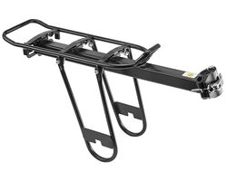 Багажник 20"-28" BLF-H3 консольный быстросъёмный алюминиевый чёрный