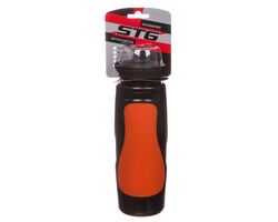 Велофляга STG  DC-BT-55 700мл защитной крышкой черн/красн.