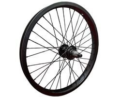 Обод 20 задний алюм. одностеночный для BMX, 36 отв драйвер 9T втулка сталь, код 98912
