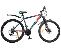 Велосипед ROOK 26" MA260D синий/красный (2020), Размер рамы (дюймы): 14