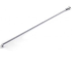 Спица чёр. 2,0мм 14GX268мм с чёр. нип. 1/2"