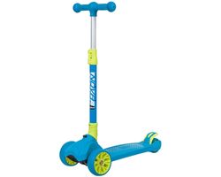 Детский самокат NOVATRACK Rainbow синий 120PROB (2020)