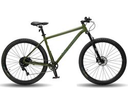 Велосипед TIMETRY 27.5" TT251 зеленый (2024), Размер рамы (дюймы): 21