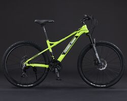 Велосипед REBEL RISE 26" Phantom R15 MD зеленый (2025), Размер рамы (дюймы): 15.5