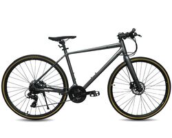 Велосипед TIMETRY 700C TT121 серый (2024), Размер рамы (дюймы): 18