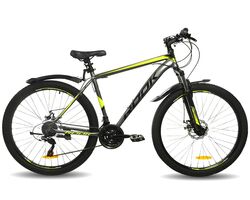 Велосипед ROOK 27.5" MA270D MD серый/желтый (2022), Размер рамы (дюймы): 19