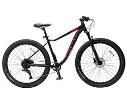 Велосипед TIMETRY 29" TT242 черный/красный (2024), Размер рамы (дюймы): 19