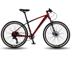 Велосипед TIMETRY 29" TT061 черный/красный (2024), Размер рамы (дюймы): 16
