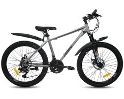 Велосипед CRUZER 24" Shredder MD серый (2024), Размер рамы (дюймы): 15