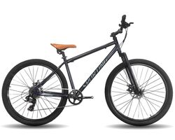 Велосипед FORWARD 27.5" Sporting 2.0 7-sp MD черный (2024), Размер рамы (дюймы): 17