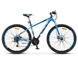 Велосипед STELS 29" Navigator 910 MD V010 синий/черный (2019), Размер рамы (дюймы): 18.5