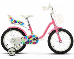 STELS 16" Jast KB Z010 розовый (2024), Размер рамы (дюймы): ~9.5