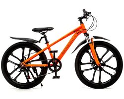 Велосипед EQUIVALENT 24" Cross PRO MD оранжевый (2025), Размер рамы (дюймы): 12