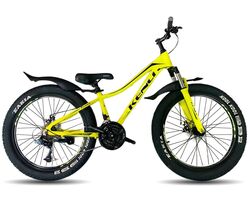 Велосипед KENLI 24" MT 3.0 желтый (2025), Размер рамы (дюймы): 13