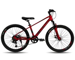 Велосипед REBEL RISE 24" Richer R17 MD красный (2025), Размер рамы (дюймы): 13