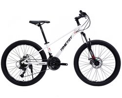 Велосипед TIMETRY 24" TT069 белый (2024), Размер рамы (дюймы): 12
