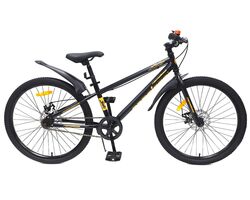 Велосипед NAMELESS 24" Sport MD черный/оранжевый (2025), Размер рамы (дюймы): 12